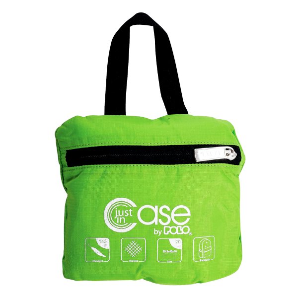 Τσαντα Πλάτης - Ταξιδιου Just In Case 30Lt Polo 9-09-001-19 Πράσινη